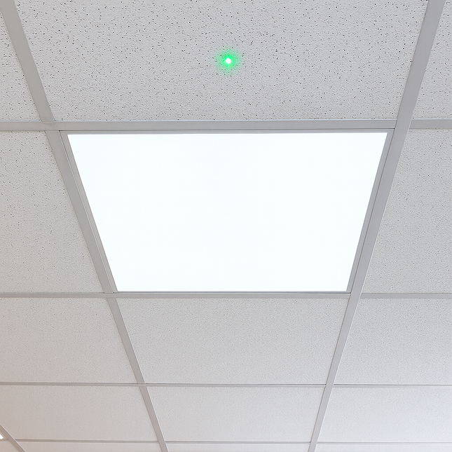 600x600mm LED Emergency Panel Light – Recessed Ceiling, 40W, 4000lm, 6000K Daylight White
