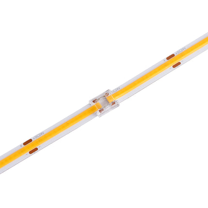 LED strip light on a white background