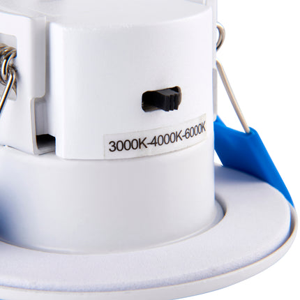 TRADE 10 PACK - 3CCT 5W Fire-Rated LED Downlight - Fire Rated 60/90 min - IP65, Matt White