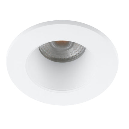 4CCT Anti‑Glare Downlight – 5/7W, IP65, Fire‑Rated, Matt White