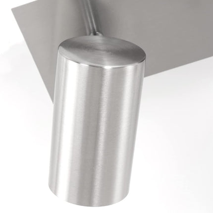 Twin Square Adjustable Spotlight – GU10 Wall or Ceiling Light, Matt Nickel, IP20
