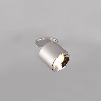 Single Adjustable Spotlight – GU10 Ceiling Light, Matt Nickel, IP20