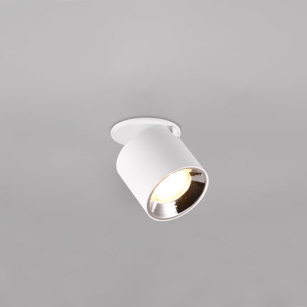 Single Adjustable Spotlight – GU10 Ceiling Light, Matt White, IP20