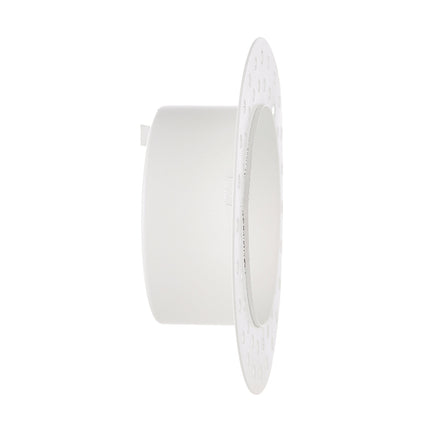 Trimless Plaster-In Downlight Bezel Round – White Matt Finish