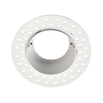 3CCT Fixed Plaster-in Trimless Round Dimmable LED Downlight – 5 W, White