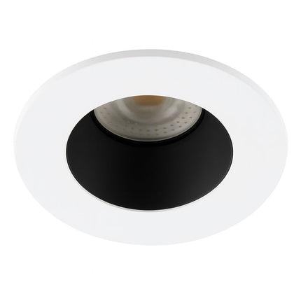 4CCT Anti‑Glare Downlight – 5/7W, IP65, Fire‑Rated, White & Black