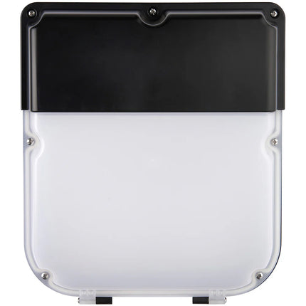 LED Wall Pack Security Bulkhead with Photocell – 30W, 3000lm, CCT Tri-Colour, IP65 Black