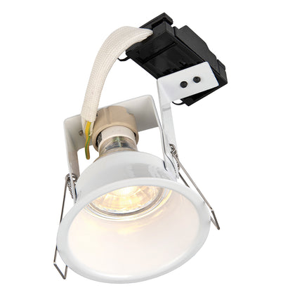 Trimless Anti-Glare Downlight – 50W GU10, White