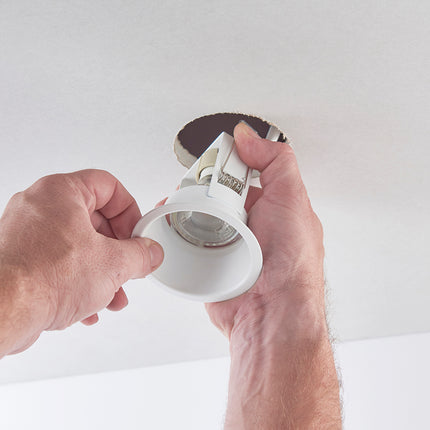 Trimless Anti-Glare Downlight – 50W GU10, White