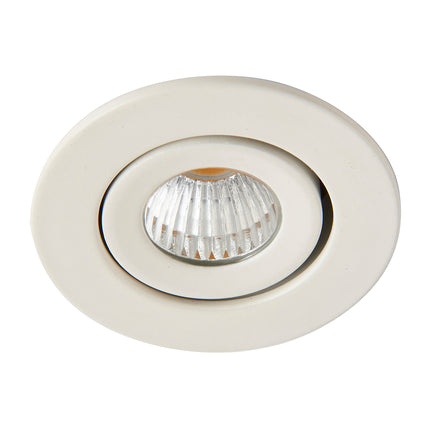 LALO LED Tilt Adjustable Mini Downlight – 4 W, 240 lm, Cut-Out 33mm, 4000 K, IP44, White