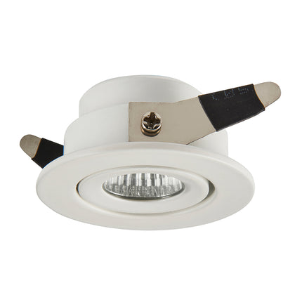 LALO LED Tilt Adjustable Mini Downlight – 4 W, 240 lm, Cut-Out 33mm, 4000 K, IP44, White