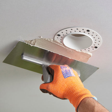 3CCT Fixed Plaster-in Trimless Round Dimmable LED Downlight – 5 W, White
