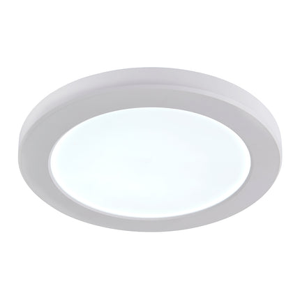 Adjustable 3CCT Flush Downlight - 18 W, IP44 (Cut-Out 50–180mm), Matt white
