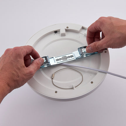 Adjustable 3CCT Flush Downlight - 18 W, IP44 (Cut-Out 50–180mm), Matt white