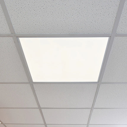 600x600mm LED Recessed Suspended Ceiling Light Panel – 40W, 4000lm, IP20, 4000K Cool White