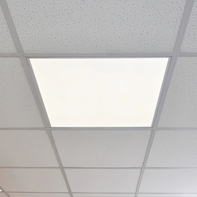 600x600mm LED Recessed Suspended Ceiling Light Panel – 40W, 4000lm, IP20, 4000K Cool White