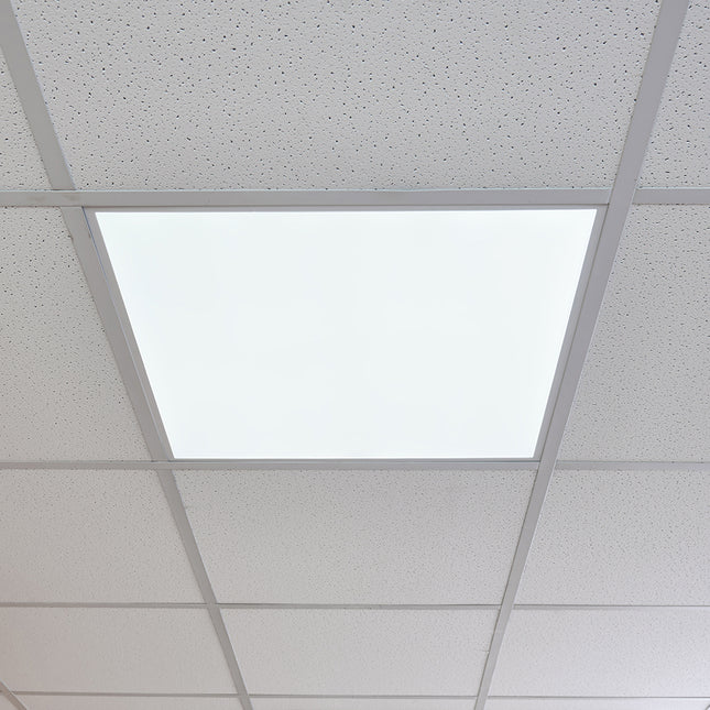 600x600mm LED Recessed Suspended Ceiling Light Panel – 40W, 4000lm, IP20, 6000K Daylight White