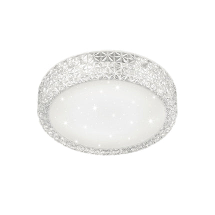 Pegasus LED Ceiling Light 28cm White Acrylic Starlight Effect – 12W 1160lm 3000K