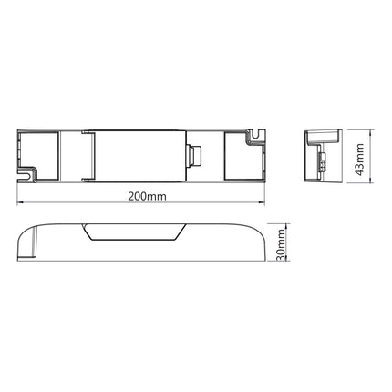 Emergency Pack Standard & Self‑Test Emergency Module – 2‑in‑1, 3 Hour