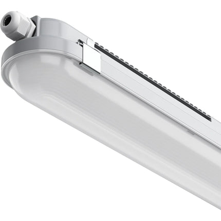 4ft Non-Corrosive Twin LED Batten – High Lumen 4900lm, CCT Tri-Colour, Multi-Wattage, IP65, Standard