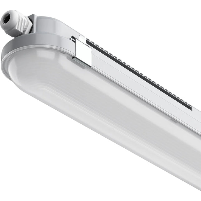 6ft Non-Corrosive Twin LED Batten – High Lumen 8400lm, CCT Tri-Colour, Multi-Wattage, IP65, Standard