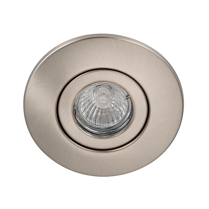 Large Bezel Retrofit Conversion Downlight, GU10 50W – Brushed Chrome