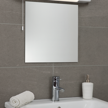 7W LED Dual Voltage Shaver Light – Neutral White 4000K, White Finish