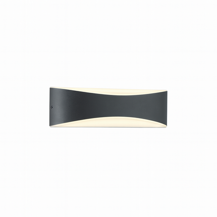 Outdoor Wall Light – 9W LED, 1200lm, 3000K Warm White, IP65, Anthracite, Up & Down