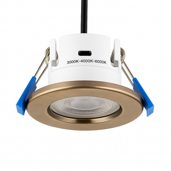 Antique Brass Downlights | Vintage-Style Recessed Lighting – Downlights LED