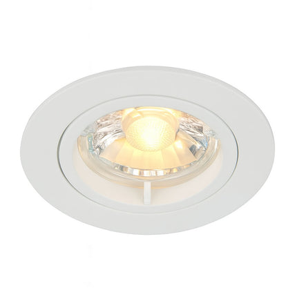 Die Cast Aluminium Fixed Downlight – IP20, GU10, White