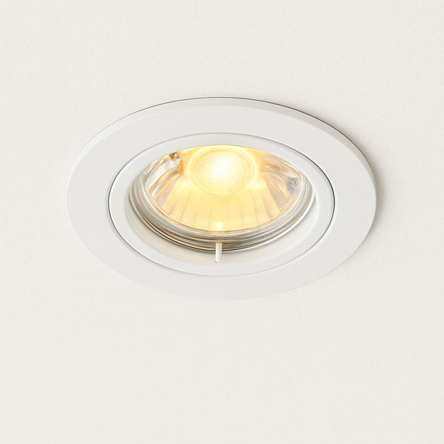 Die Cast Aluminium Fixed Downlight – IP20, GU10, White