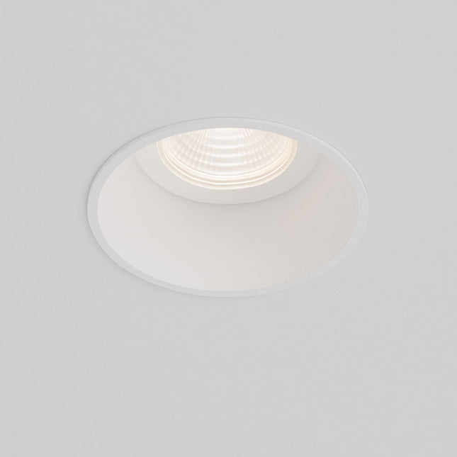 Trimless Linkable Plaster‑In Downlight – 50W GU10, White